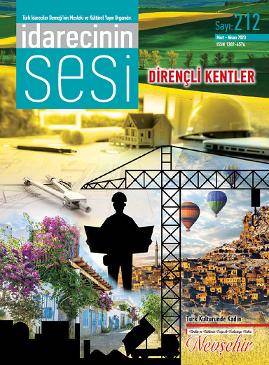 İdarecinin Sesi Dergisi 212. sayı Mart - Nisan 2023