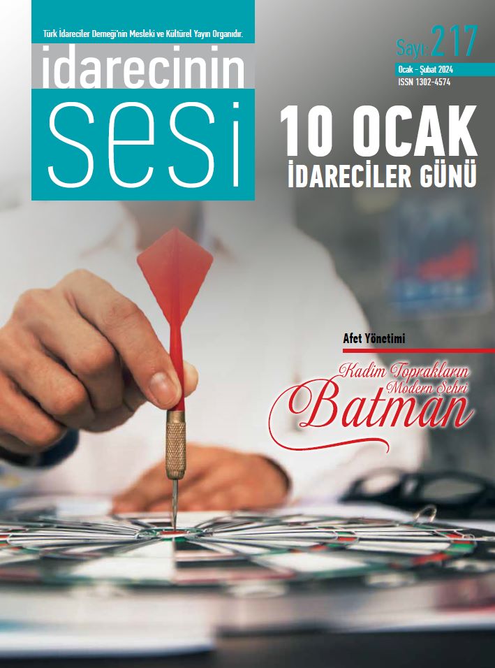 İdarecinin Sesi Dergisi 217. sayı Ocak - Şubat 2024