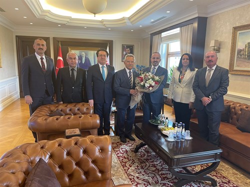 İÇİŞLERİ BAKAN YARDIMCILARI ZİYARET EDİLDİ